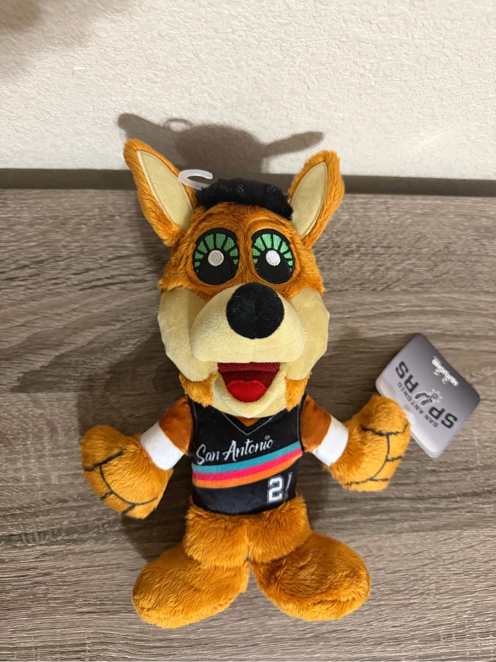NBA Basketball San Antonio Spurs Coyote Plush